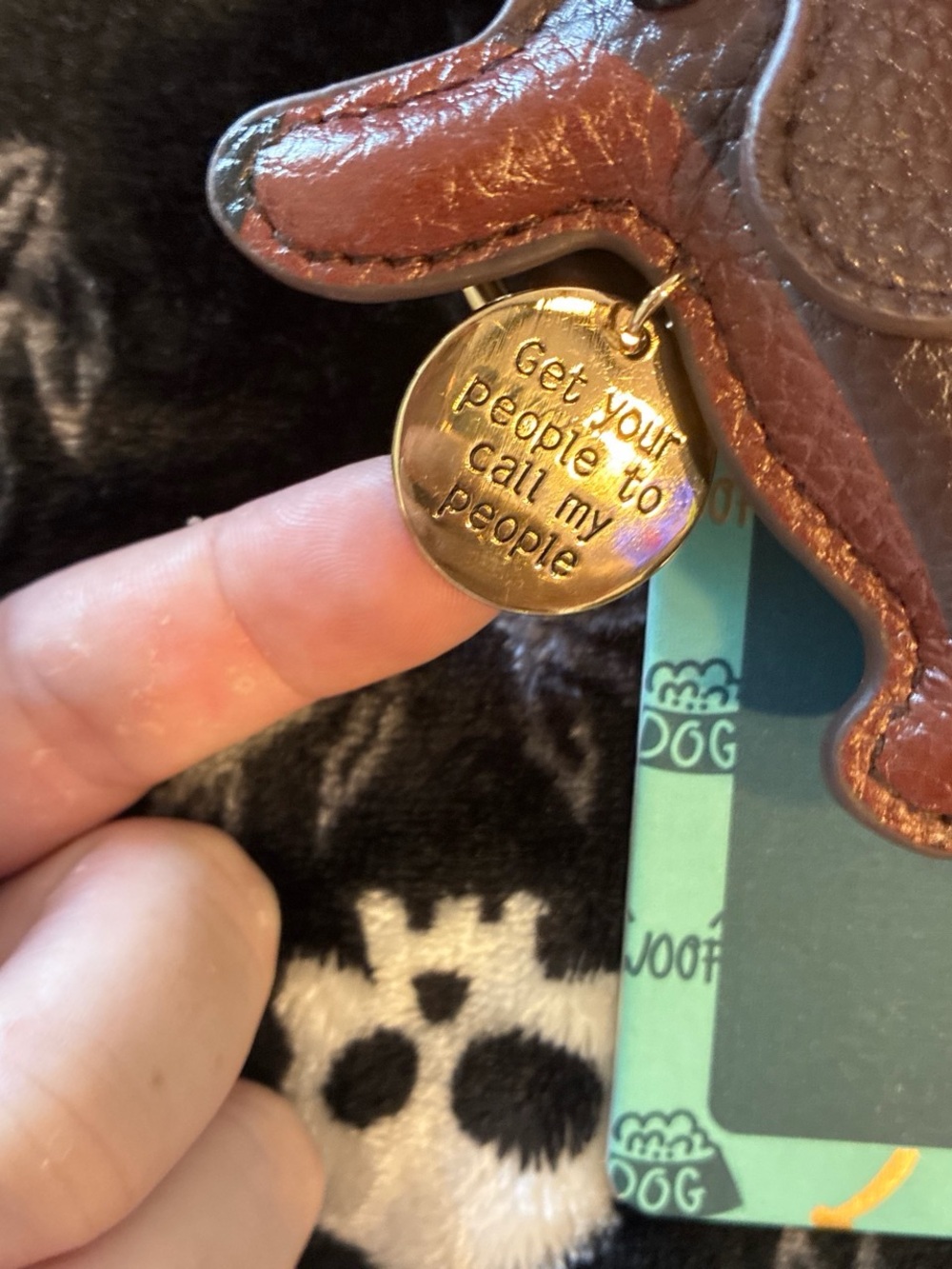 Piper K bag charm and key chain - Picture 2 of 4